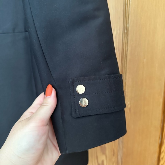 Mango Black Toggle Coat - Picture 3 of 7